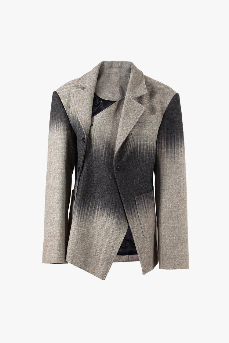 brushstroke blazer