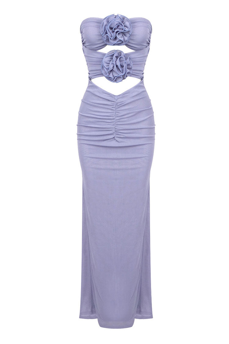 Glamorous Strapless Cutout Maxi Dress Glamorous Strapless Cutout Maxi Dress