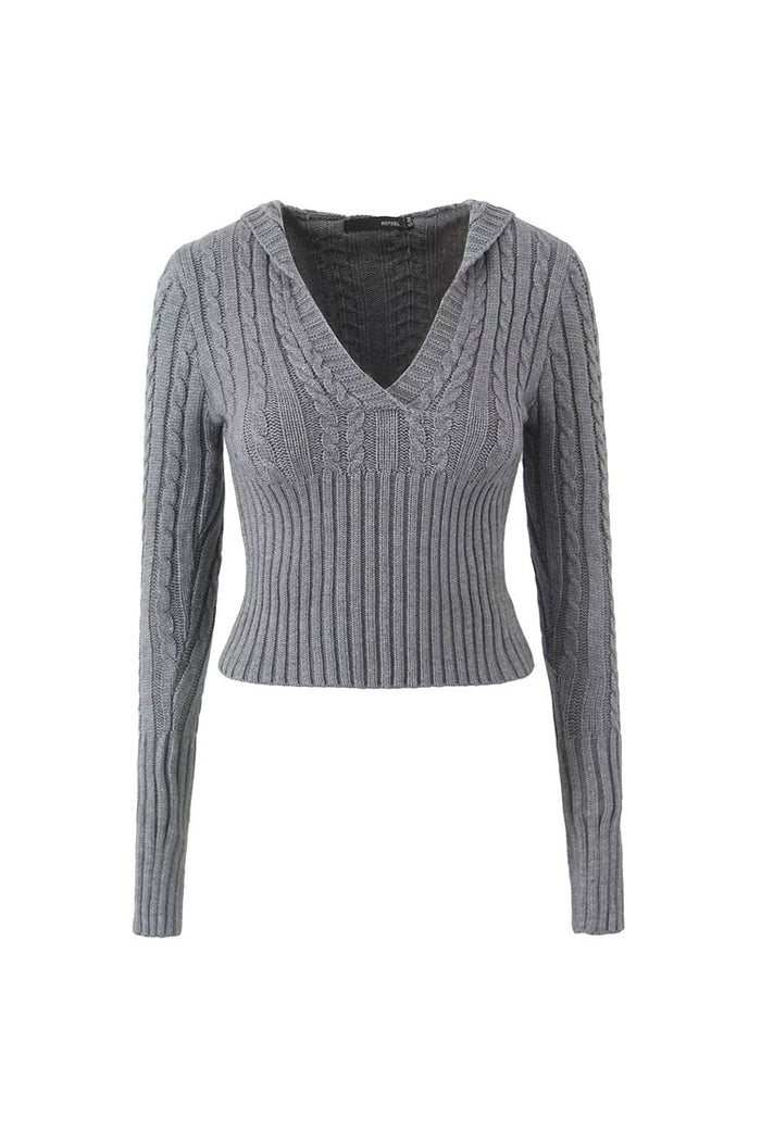 preppy-style-hooded-v-neck-