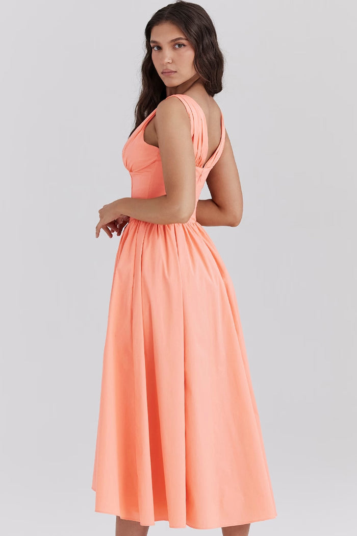【COAST】Drop Waist Bow Detail Midi Dress Dresses | Drop Waist Bow Detail Midi Dress | Coast