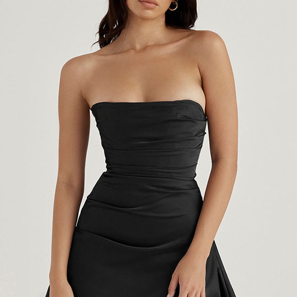 Black Corset Mini Dress - Black Bodycon Mini Dress - Sexy Dress - Lulus